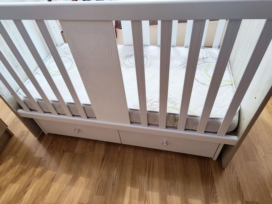 Детско легло с люлка Arbor Риби фън гоби