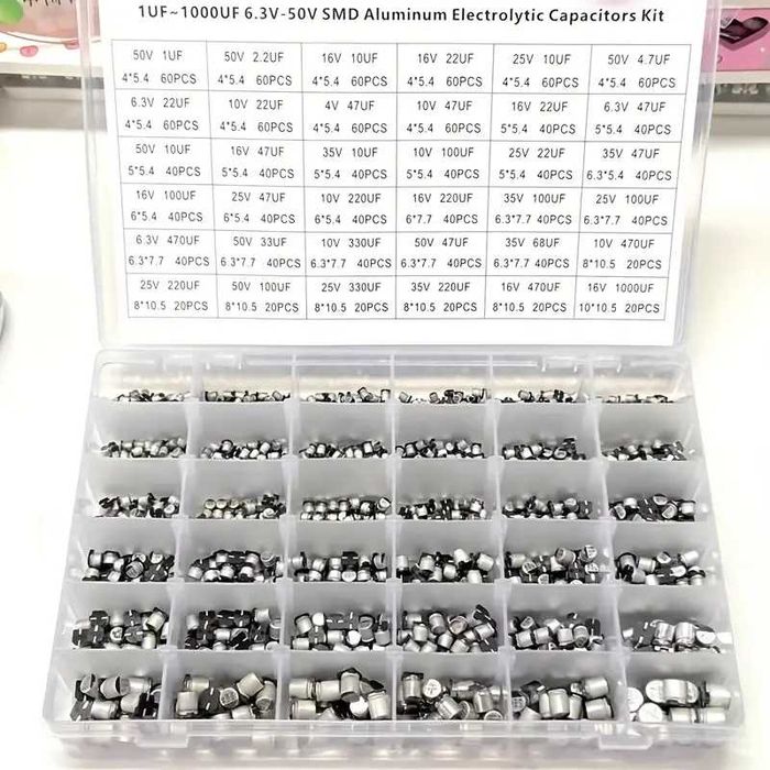 Алюминиевые электролитические конденсаторы SMD