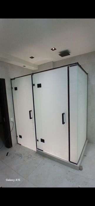 Душ кабина стеклянные, push kabina oynali