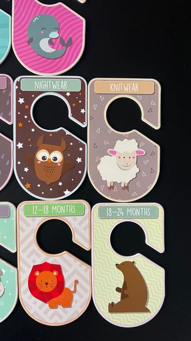 Разделители за бебешки дрехи