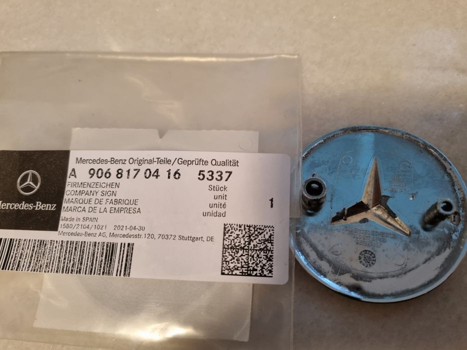 Embleme Sigle Mercedes-Benz + boxa