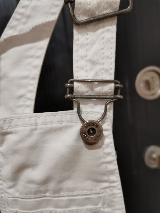 Бял гащеризон Calvin Klein Jeans