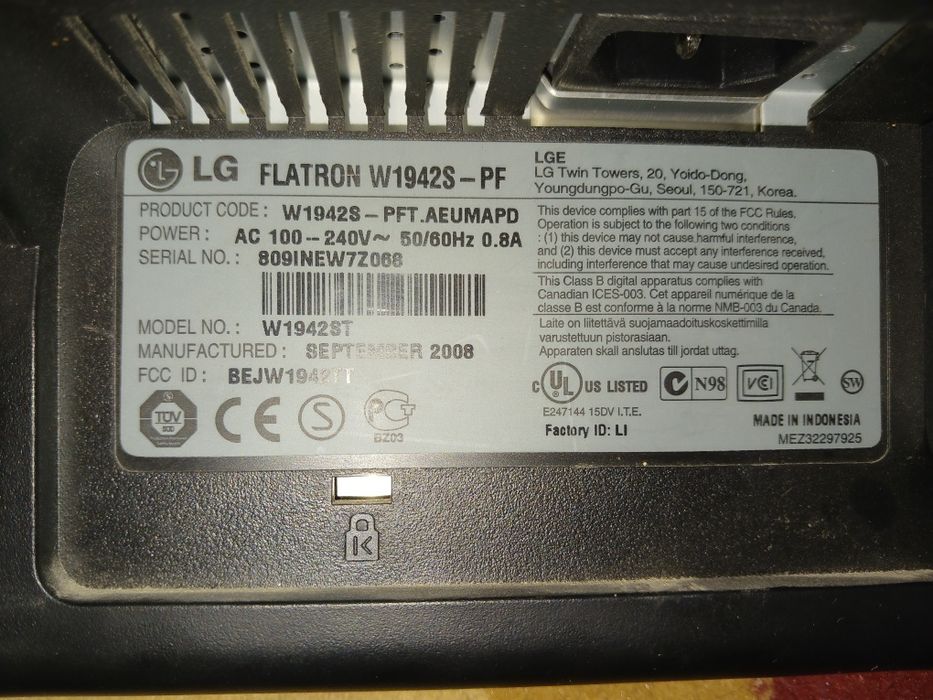 Monitor satamin bagasi 550.000