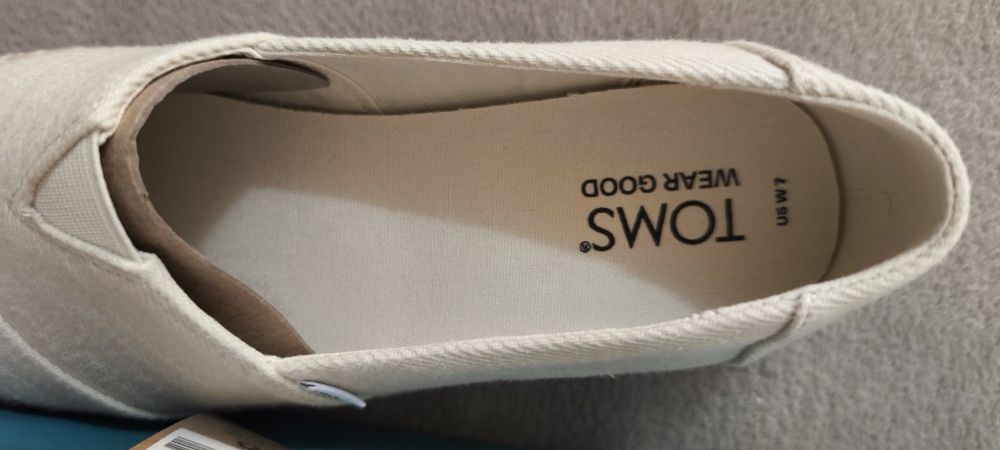 Еспадрили TOMs, бежови