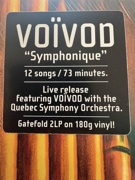 VOIVOD - vinyl Symphonique 2LP