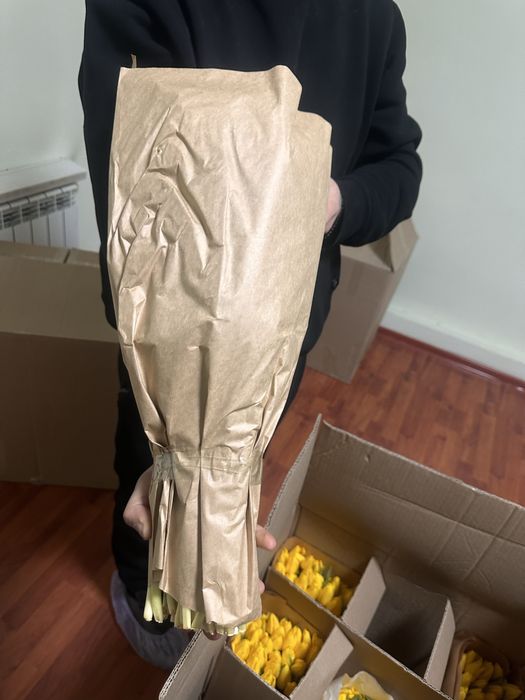 Оптом и пачками тюльпаны по 50шт