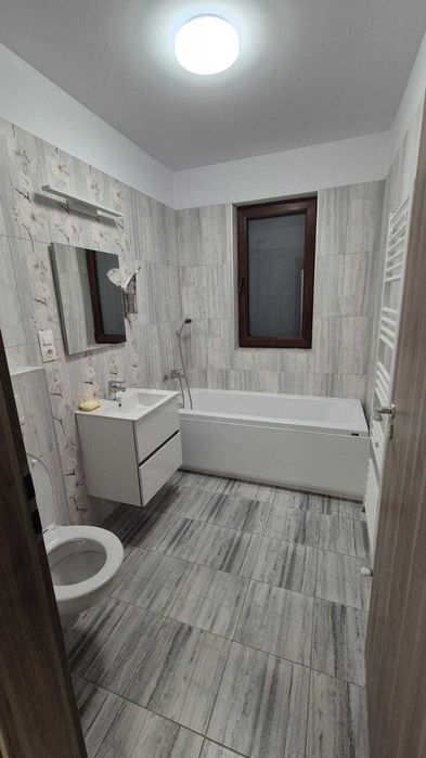 Ghimbav | nou | 3 camere | 2 bai | etaj 1/2 | mobilat 2024 | parcare