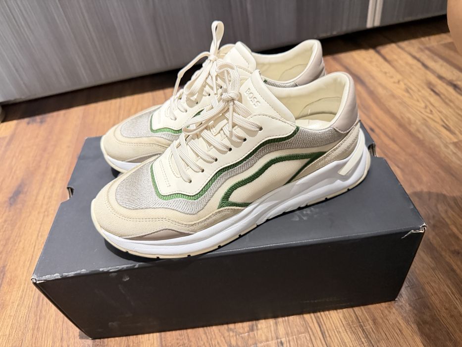 Оригинални маратонки Adidas Samba и Hugo Boss