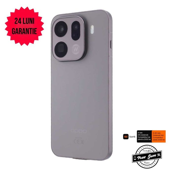 Oppo Find X9 Pro 512GB Titanium Charcoal - GARANTIE 24 LUNI | TrueGSM