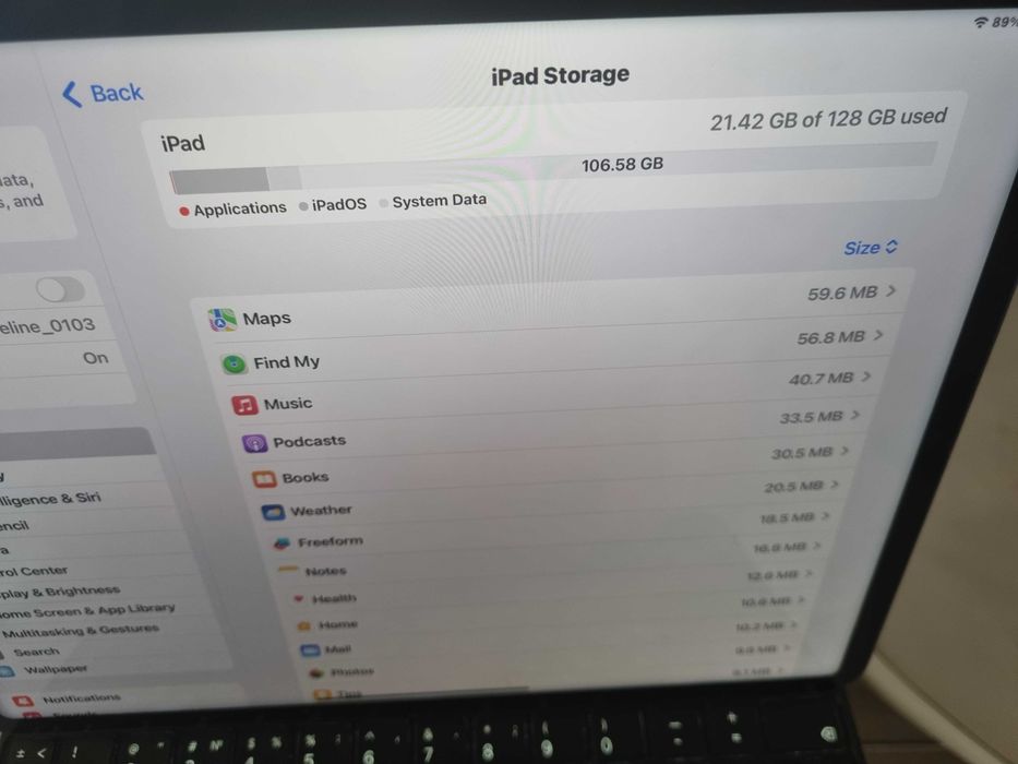 iPad Pro 12.9-inch 5th Generation, M1 chip (8-core CPU, 8-core GPU)