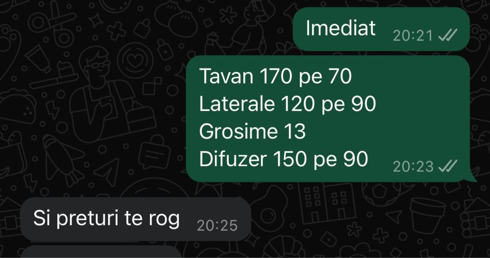 Panouri acustice studio