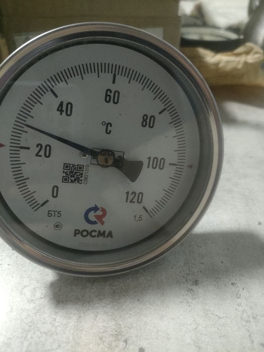 Термометр биметаллический РОСМА БТ-5.211 (0…+120 °C)