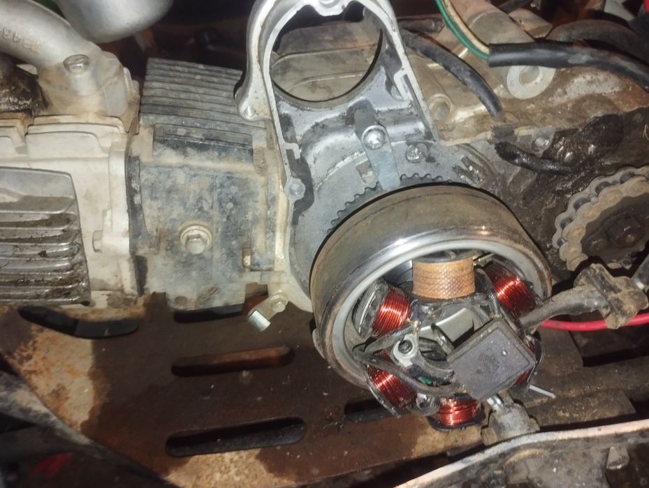 ATV 125 кубика на части