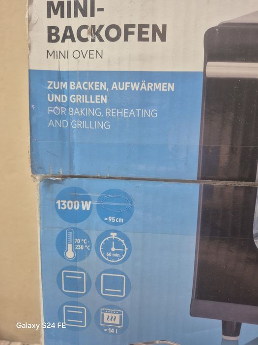 Cuptor electric MINI-BACKOFEN 1300W nou