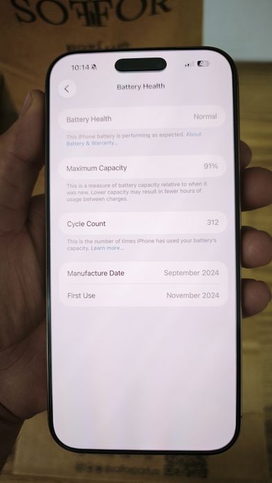 Iphone 16 PRO MAX 3X/A 256 Sim+Esim
