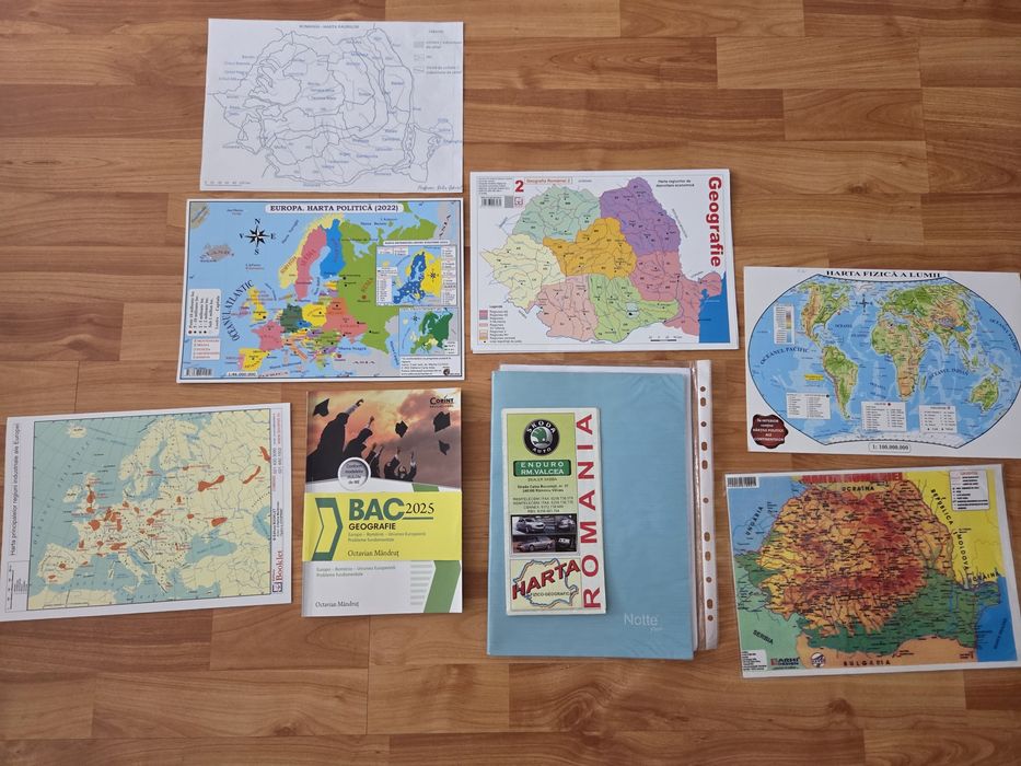 Materiale Bacalaureat (Geografie+Matematica+Romana)