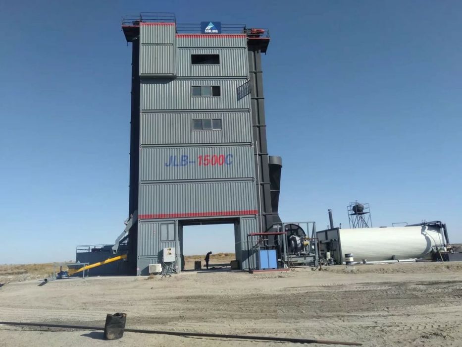 Асфальт завод комфорт,экологический чистый, контейнер новый технология