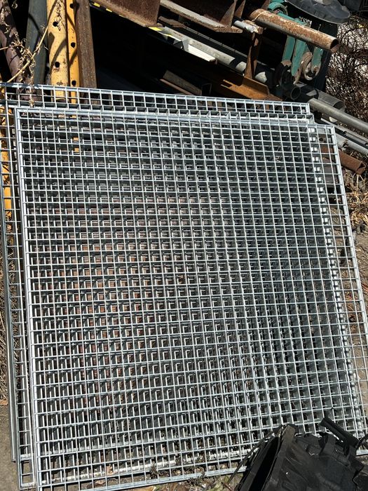 Vand gratare zincate 100x100 3mm grosime