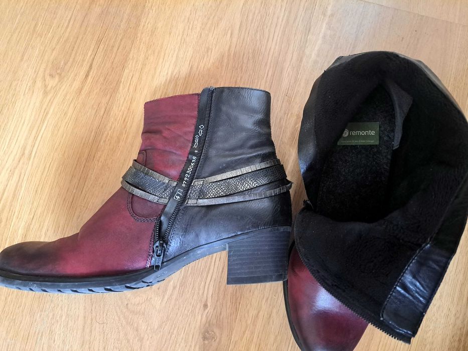 Боти REMONTE, ток 4 см