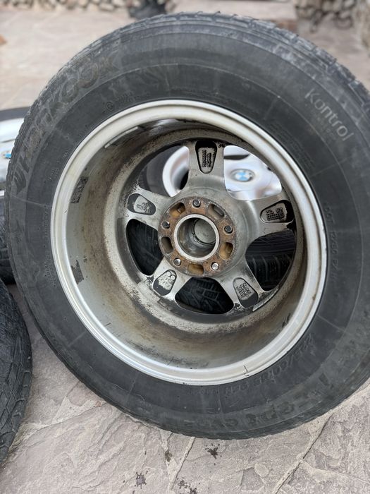 Титановые диски R15 на BMW e34 е36 (Италия)