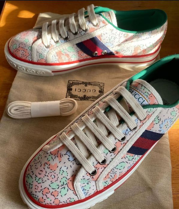 Оригинални Gucci дамски обувки Tennis 1977  Liberty London.