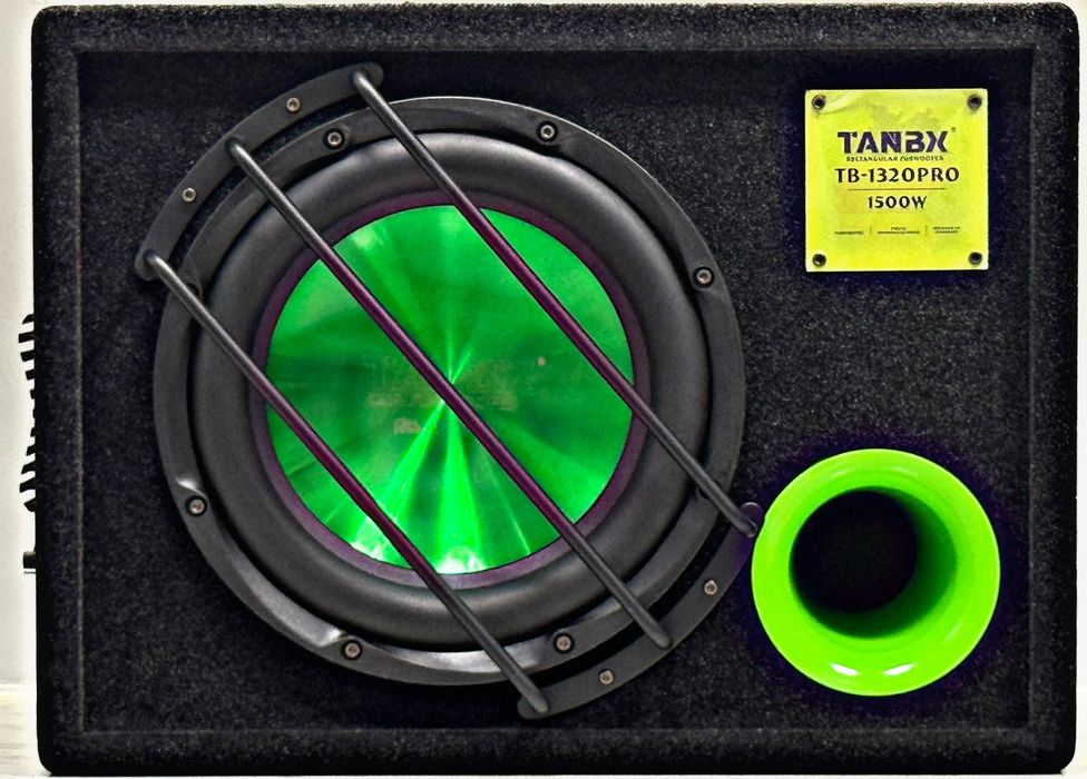 СКИДКИ!!Активный сабвуфер Tanbx 1320pro. Сабвуфер с полной комплектаци