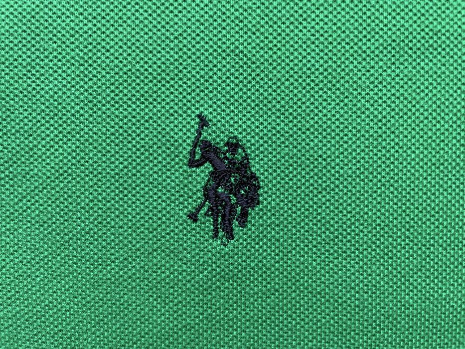 U.S. Polo Green Polo Tshirt XL