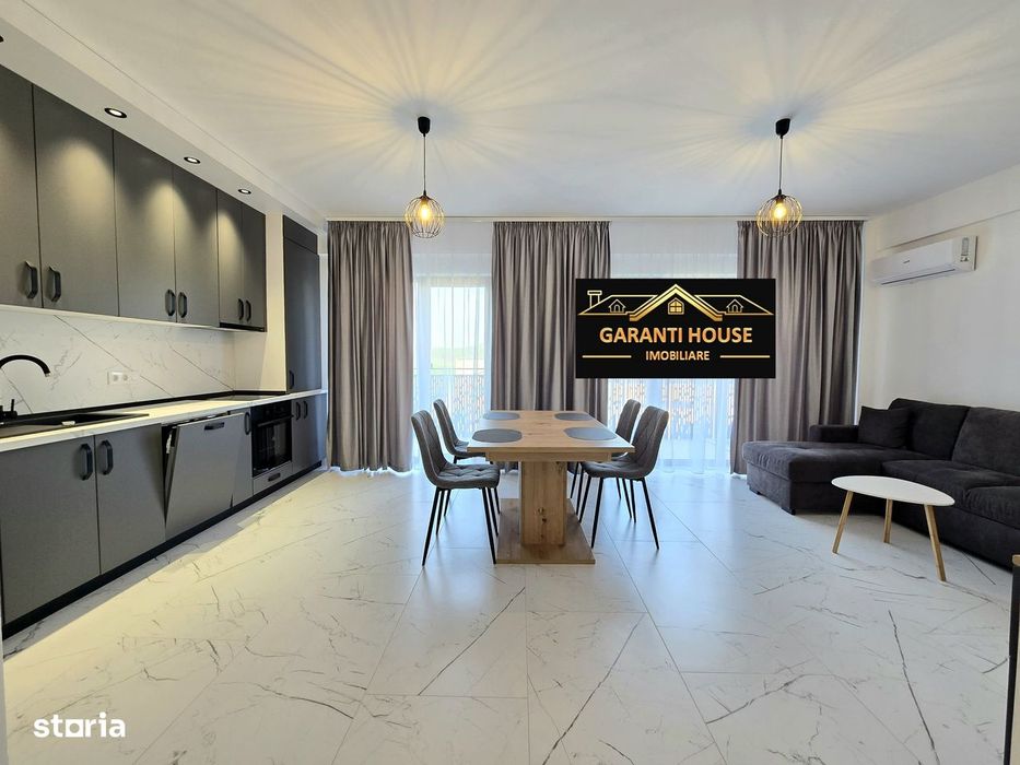 Prima inchiriere, apartament cu 3 camere, mobilat, parcare, 450€/Luna