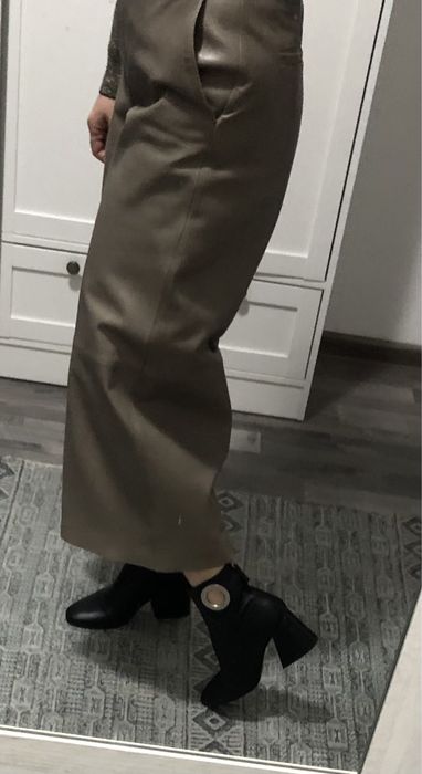 Botine Topshop, piele naturala, 36