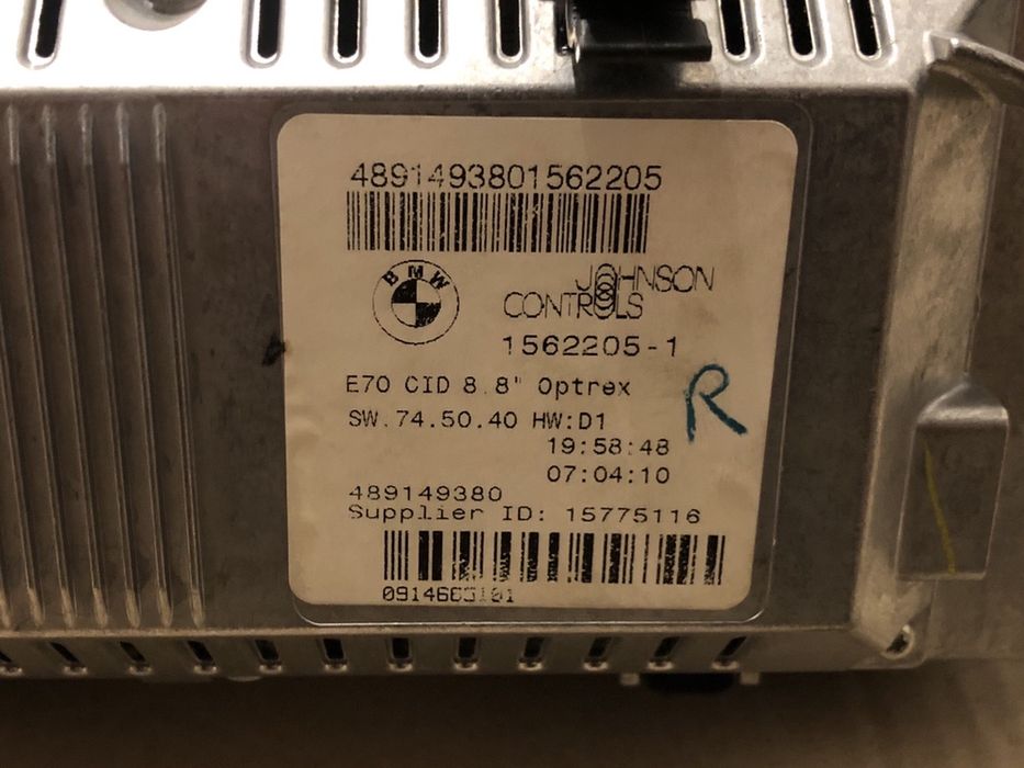 Kit navigatie mare / CCC BMW E70 / E71 , Display / Unitate radio
