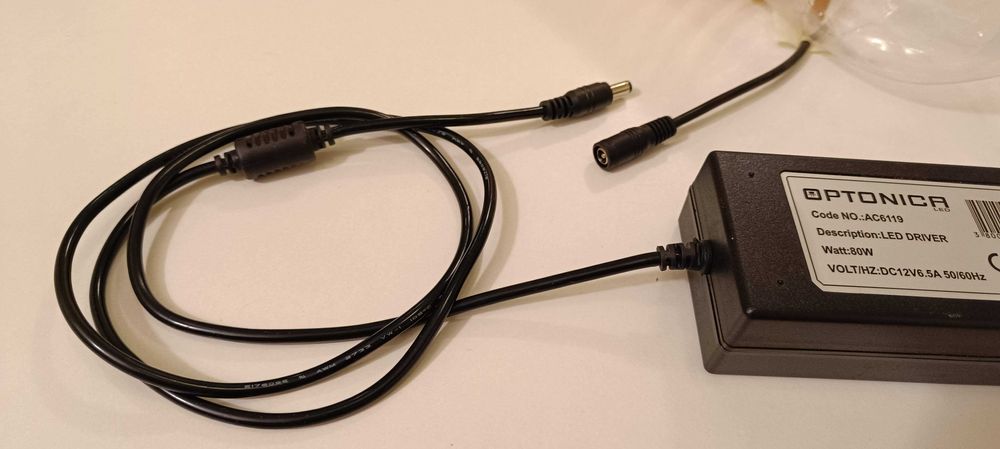 Лед лента 3m и адаптер 80W