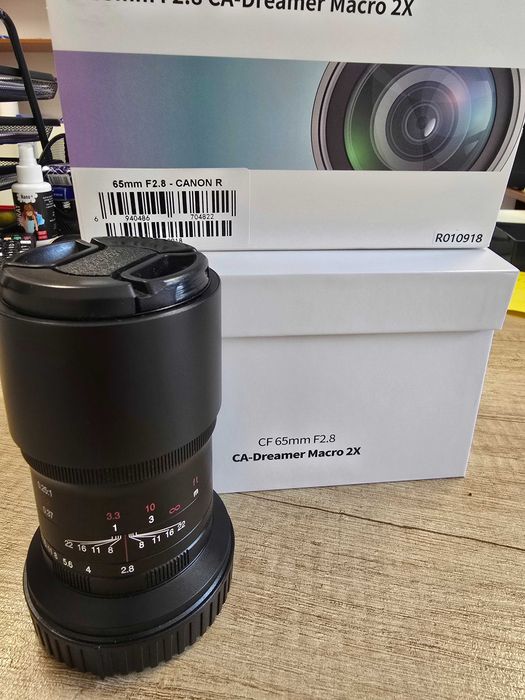 Obiectiv Laowa 65mm f/2.8 2x Ultra Macro APO-Garantie-Canon RF