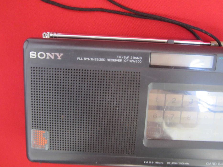 Sony антично Радио ICF-SW800 с 4 карти