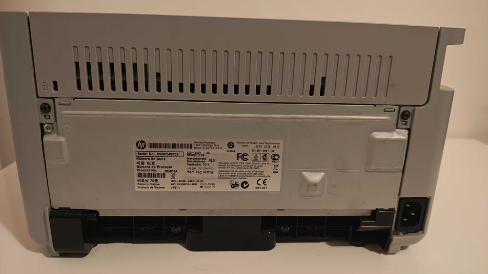 Принтера HP Laserjet pro 1102