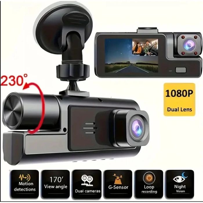 Camera frontală pentru mașina 1080/720 P