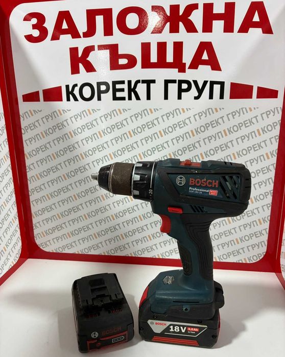 Акумулаторен винтоверт Bоsch GSR 18V-28