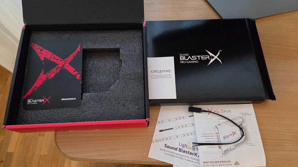 Placa de sunet Creative Sound BlasterX AE-5 Plus