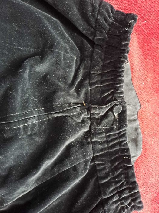 fusta veche traditionala catifea broderie fir metalic