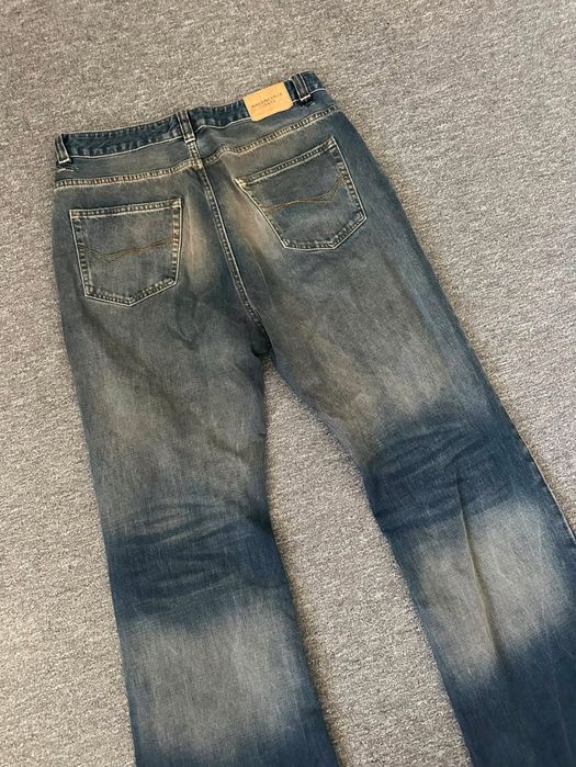 Оригинални Balenciaga Mud Wash Flared Jeans