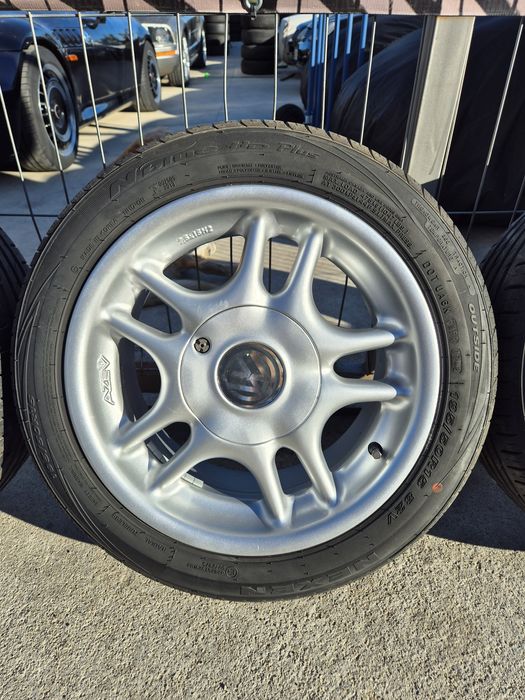 Джанти Azev 15 цола ,4х100 , 7.5j ,et30 , 195/55/15 Vw Honda Opel