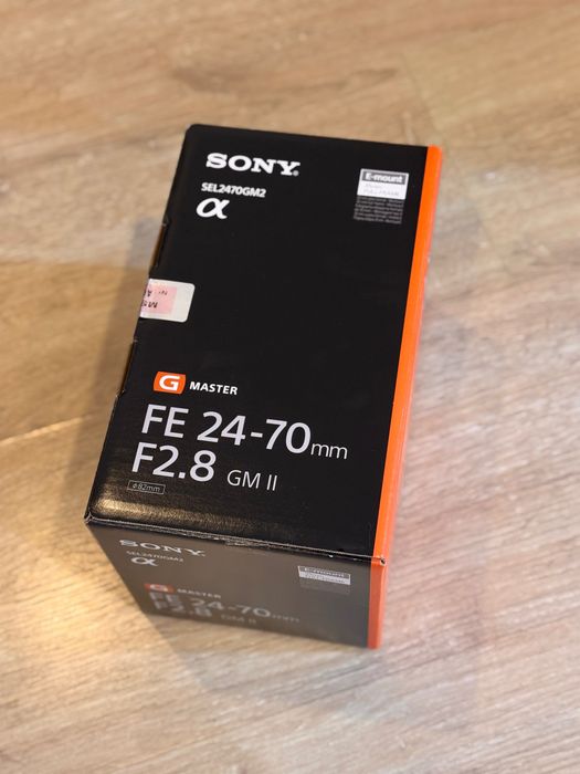 Sony a7 V + 24-70 GM II + стабилизатор