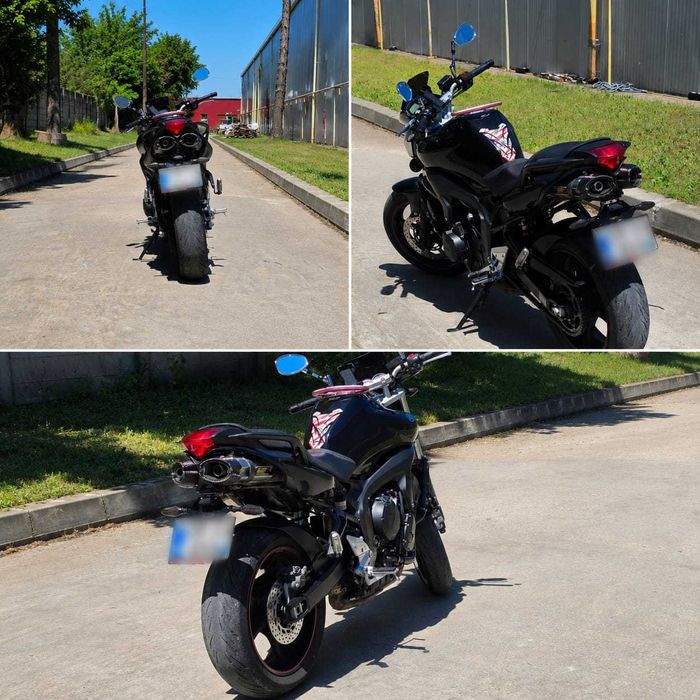 YAMAHA FZ6 Naked S2 Black Edition an 2008 evacuare MIVV