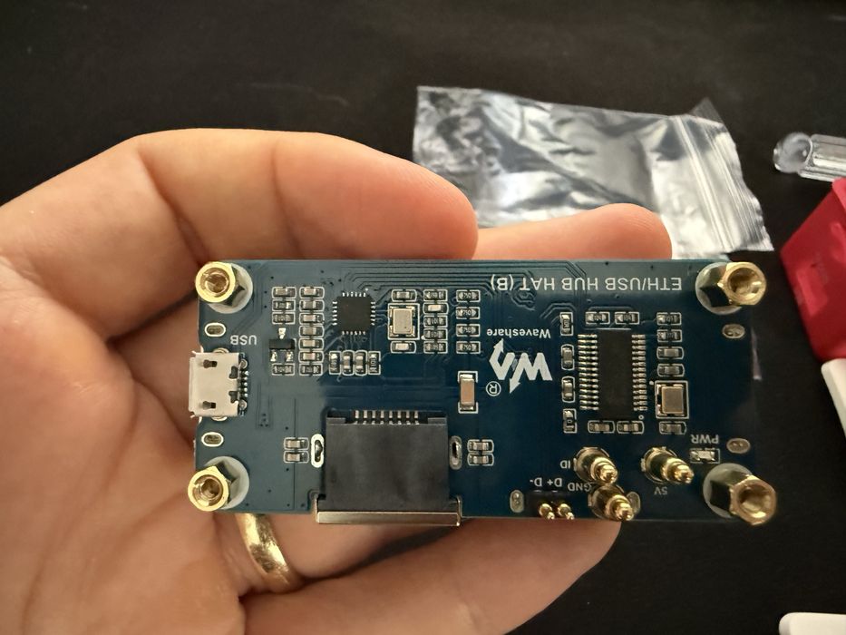 Raspberry Pi Ethernet / USB HUB HAT
