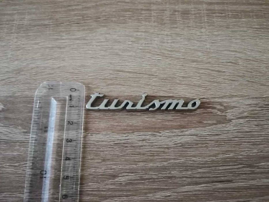 сребриста емблема Tursimo за ABARTH