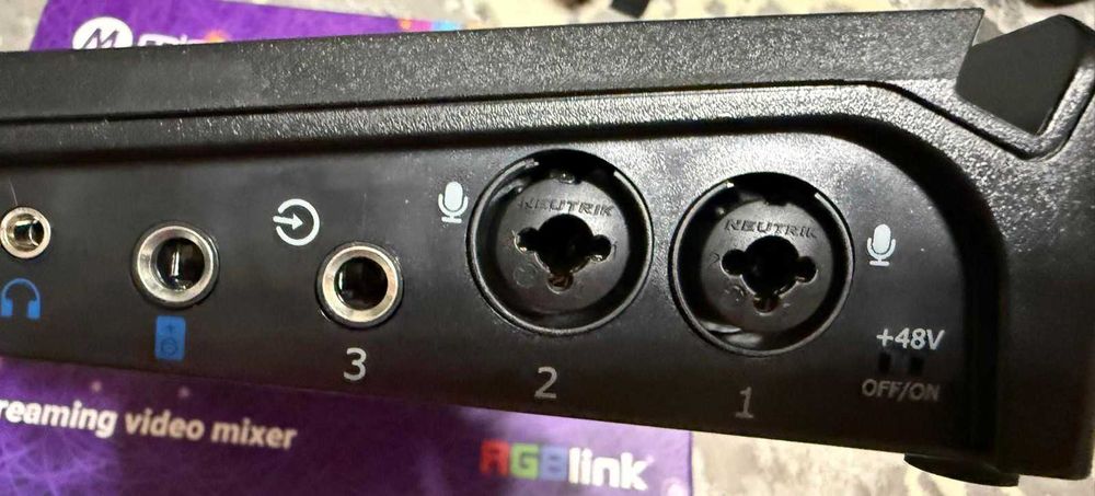 MIXER VIDEO RGBlink Mini-MX Live Streaming Video Audio Mixer