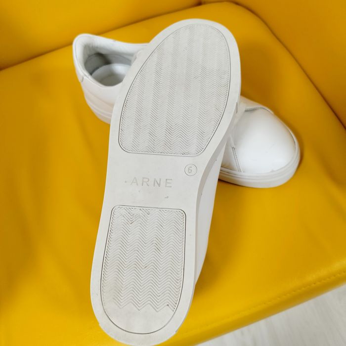 Sneakers ARNE piele albă – Made in Portugal – Mărimea 40