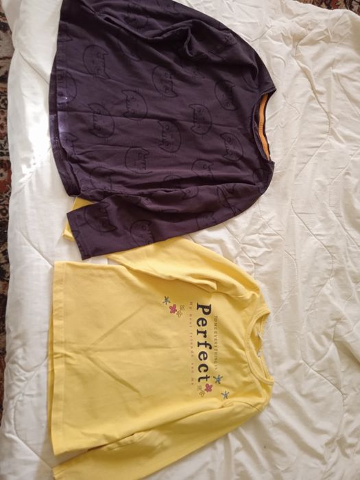 Продавам детски блузки за момиче,носени, запазени