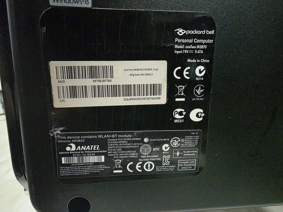 Хороший моноблок Packard bell (ACER)