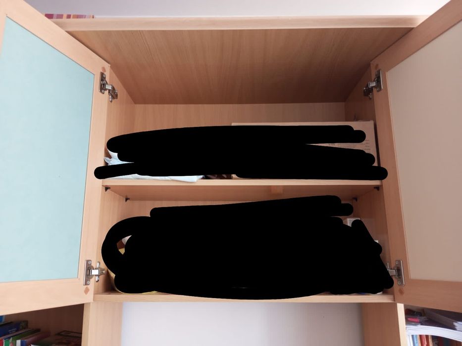 стол парта с полками