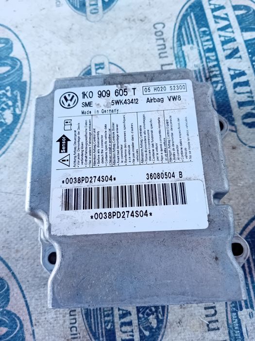 modul airbag volkswagen golf 5 plus 2006